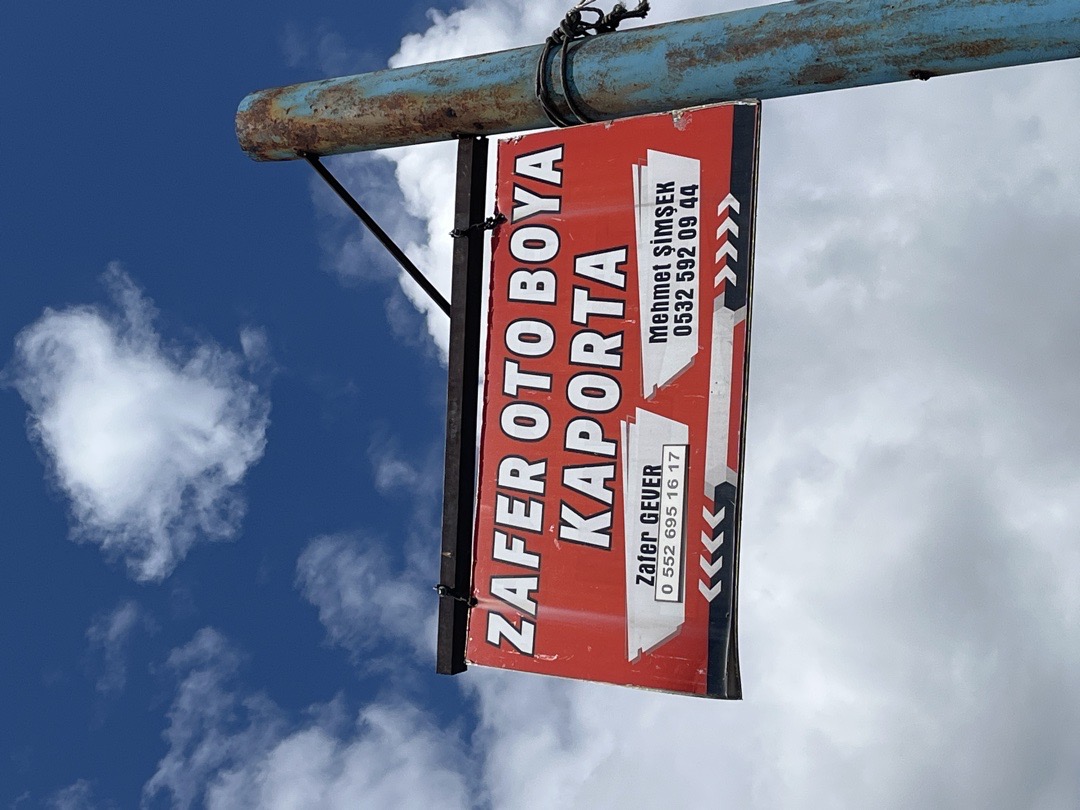 Zafer Oto Boya Kaporta logosu