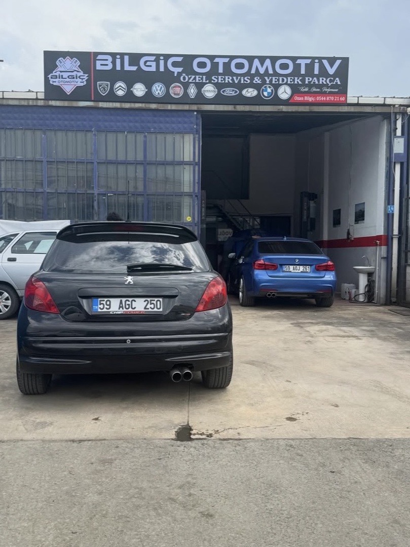 bilgiç otomotiv logosu